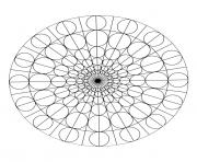 free mandala to color circles 